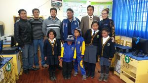 ESCUELA CONCERTADA  SOLARIS DE BALSABE  INAUGURO IMPLEMENTACION DE AULA DE COMPUTO Y SERVICIOS HIGIENICOS