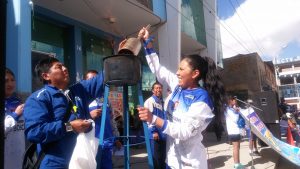 IES POLITECNICO REGIONAL DON BOSCO DE ILAVE REALIZO INAUGURACIÓN DE SUS JUEGOS DEPORTIVOS ESCOLARES 2018