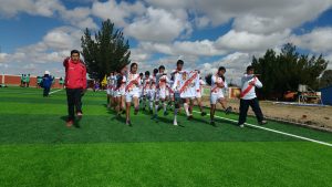 CON GRAN ALGARABIA  ESTUDIANTES DE LA I.E.S. » MICAELA BASTIDAS» REALIZARON INAUGURACIÓN DE SUS JUEGOS DEPORTIVOS ESCOLARES