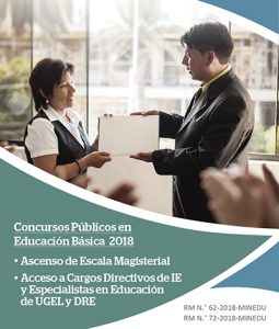 EVALUACIÓN DE LOS CONCURSOS DE ASCENSO EN LA ESCALA MAGISTERIAL Y DE ACCESO A CARGOS DIRECTIVOS Y ESPECIALISTAS DE EDUCACIÓN 2018, SE LLEVARA A CABO ESTE DOMINGO 15 DE JULIO. CONSULTE  SU CENTRO DE EVALUACIÓN  AQUI