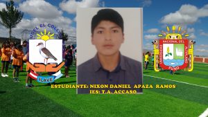 ESTUDIANTE  ILAVEÑO NUEVO CACHIMBO DE LA UNA PUNO
