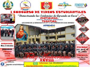 I CONCURSO DE VÍDEOS ESTUDIANTILES 2020