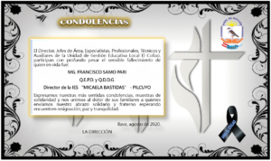 AVISO NECROLÓGICO