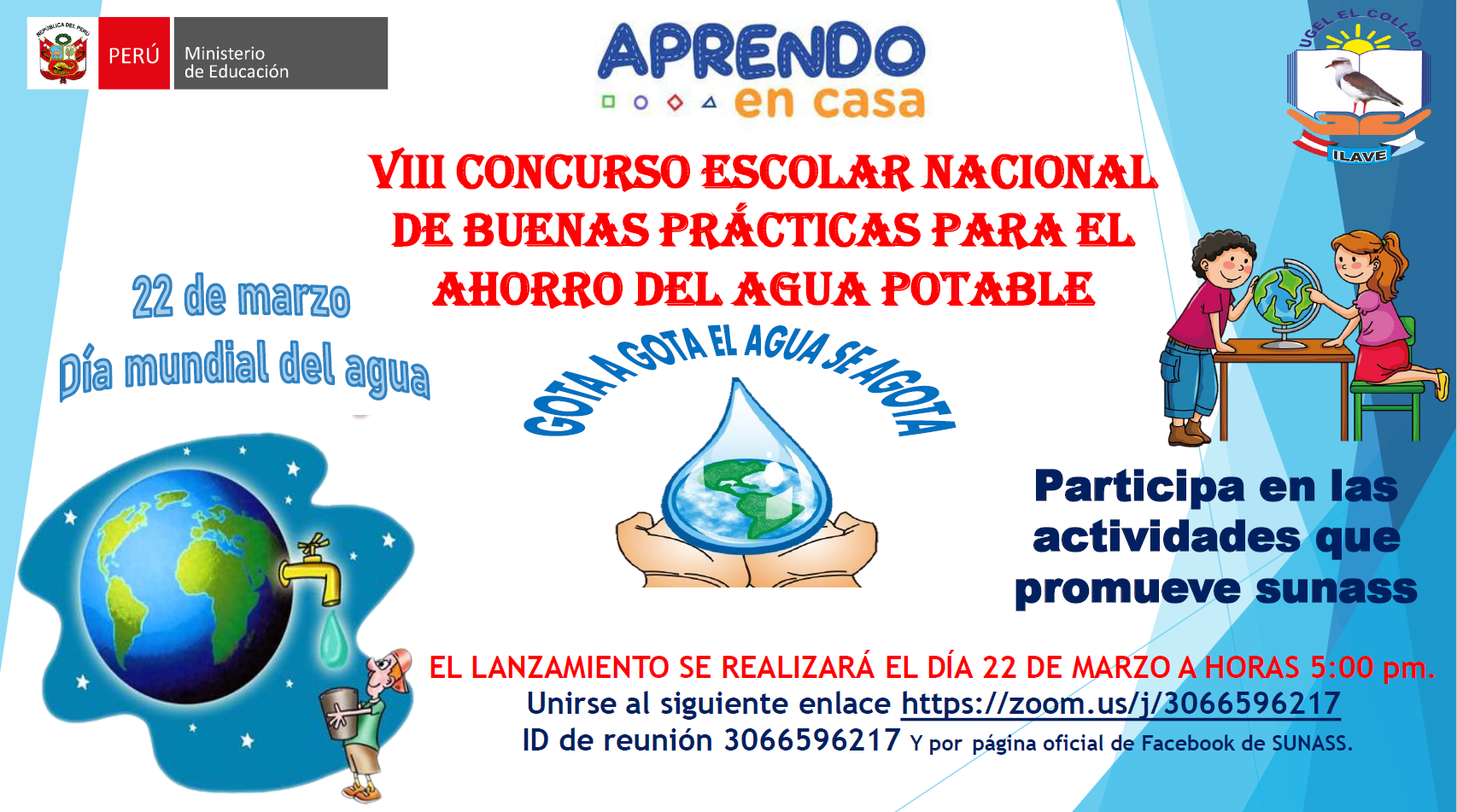 VIII CONCURSO ESCOLAR NACIONAL DE BUENAS PRACTICAS PARA EL AHORRO DEL AGUA POTABLE