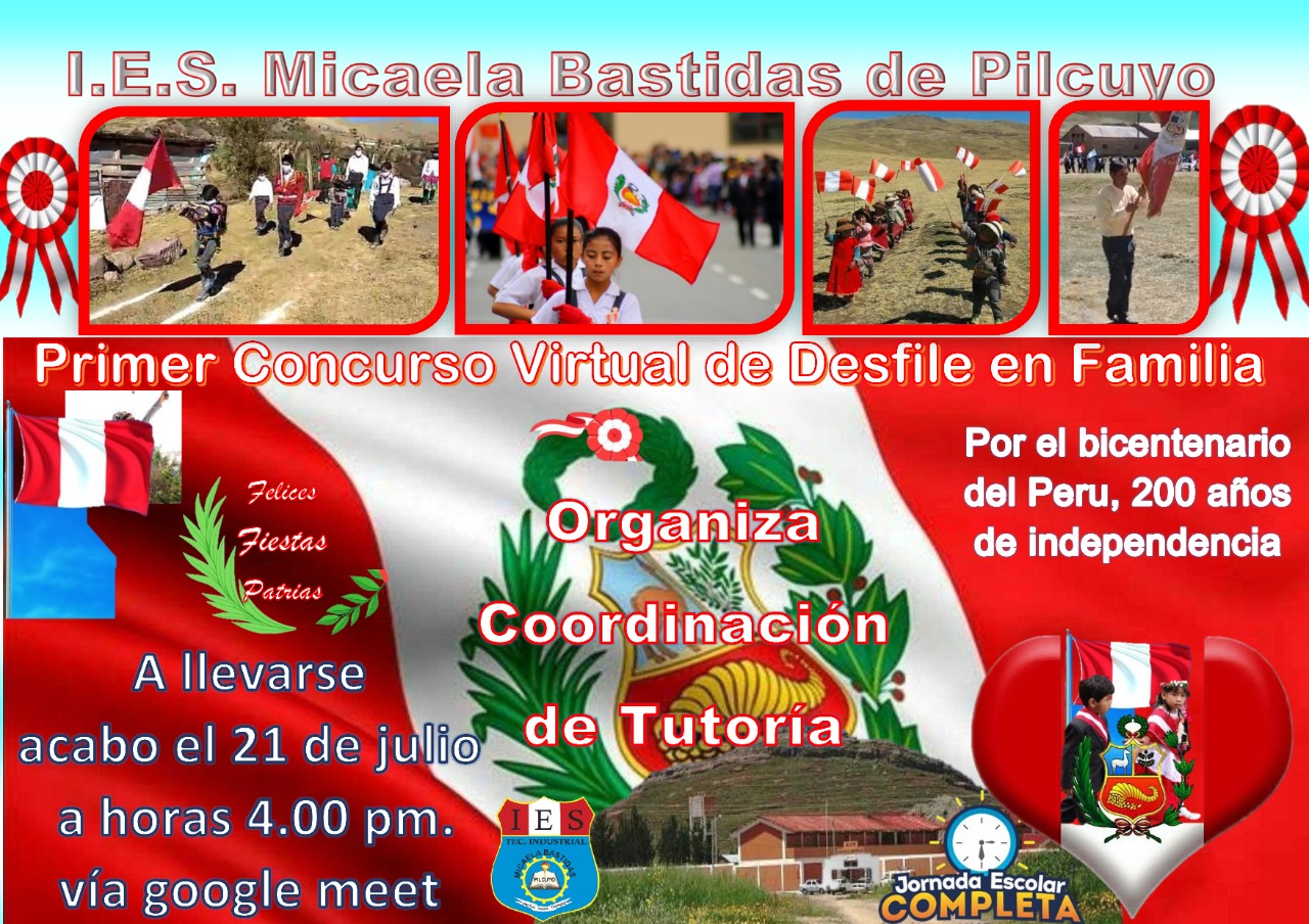 Primer Concurso Virtual de Desfile en familia. IES Micaela Bastidas