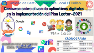 CONCURSO PARA DOCENTES DE INICIAL Y SECUNDARIA «EL PLACER DE LA LECTURA CON MIS APPS»