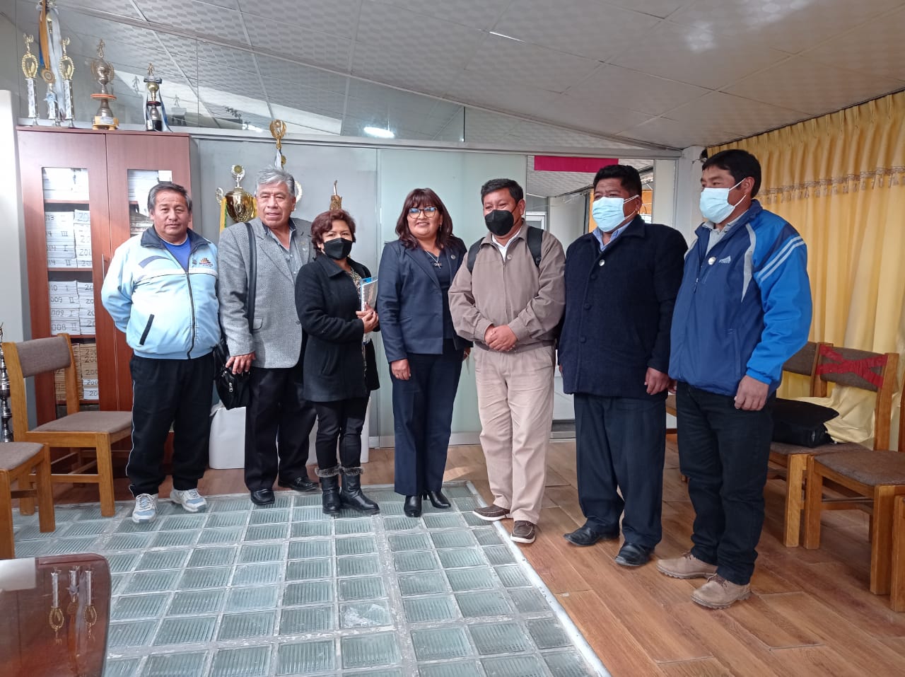 Equipo directivo de la IES Nuestra Señora del Carmen realiza acciones de coordinación con la UGEL EL COLLAO