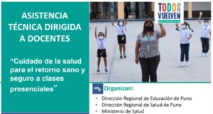 WEBINAR ASISTENCIA TÉCNICA DIRIGIDA A DOCENTES