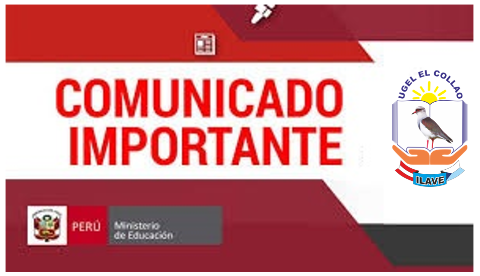 COMUNICADO IMPORTANTE-SOBRE TRAMITAME UGEL EL COLLAO