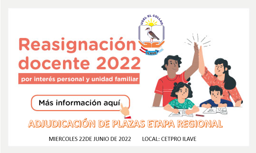 COMUNICADO 05 REASIGNACIÓN DOCENTE 2022 y RESULTADO FINAL