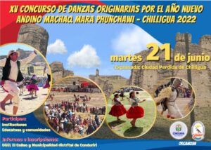 XV CONCURSO DE DANZAS ORIGINARIAS POR EL AÑO NUEVO ANDINO MACHAQ MARA PHUNCHAWI 2022″