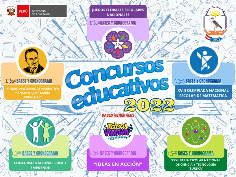 CONCURSO EDUCATIVO «JUEGOS FLORALES ESCOLARES NACIONALES 2022»