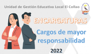 RESULTADOS FINALES  PROCESO DE ENCARGATURA EN PLAZAS VACANTES PARA CARGOS DIRECTIVOS, ESPECIALISTAS Y JERARQUICOS – 2023  AMBITO DE LA UGEL EL COLLAO  (TERCERA ETAPA – EVALUACION REGULAR)  FE DE ERRATAS