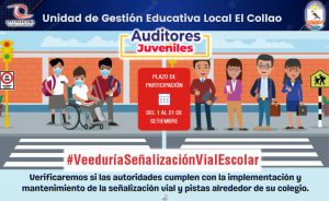 Veeduría Escolar Virtual «Limpieza de parques públicos» del Programa «Auditores Juveniles», Contraloría General de la República del Perú