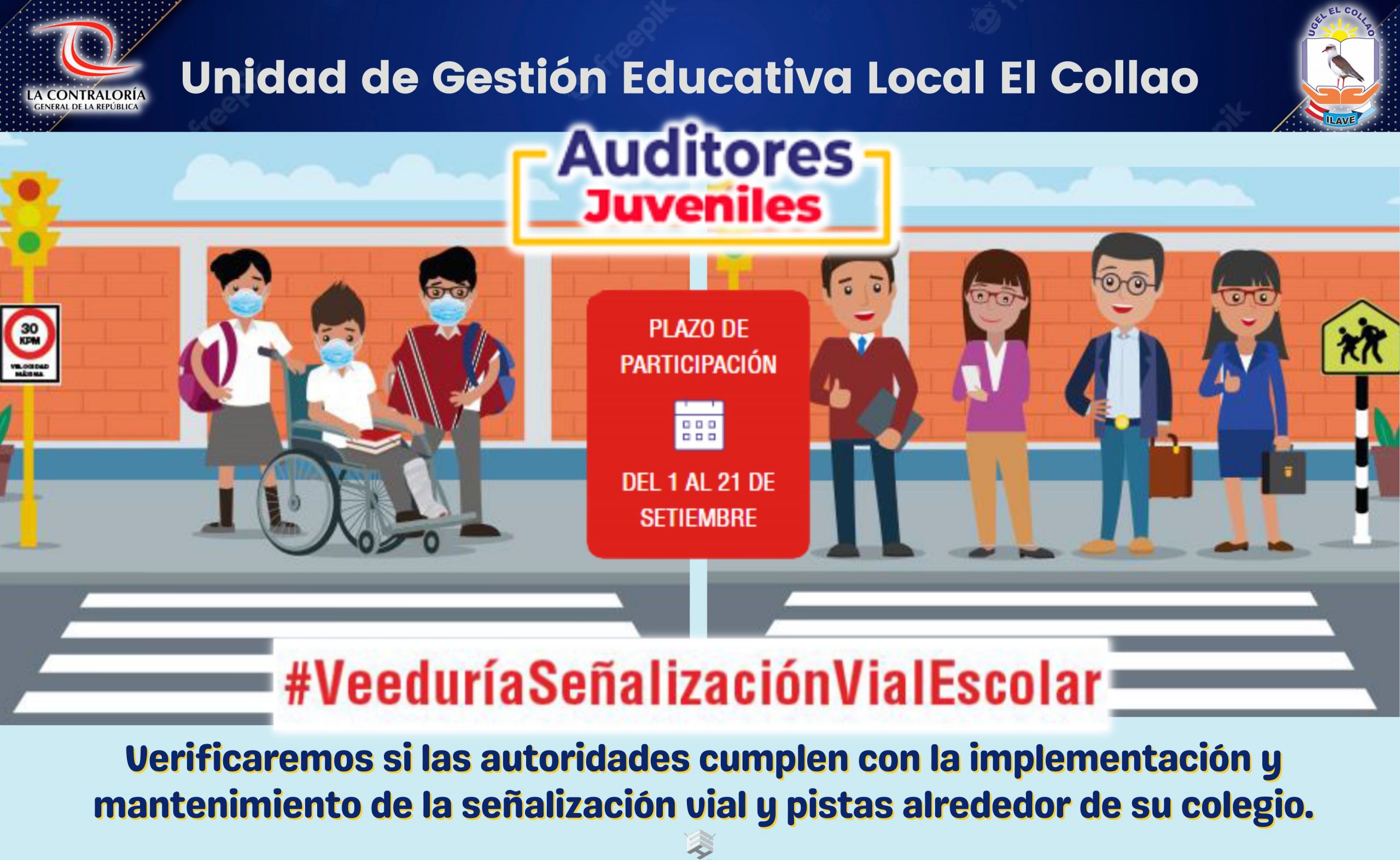 Veeduría Escolar Virtual «Limpieza de parques públicos» del Programa «Auditores Juveniles», Contraloría General de la República del Perú