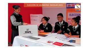 ELECIONES DE MUNICIPIO ESCOLAR PARA EL AÑO 2023