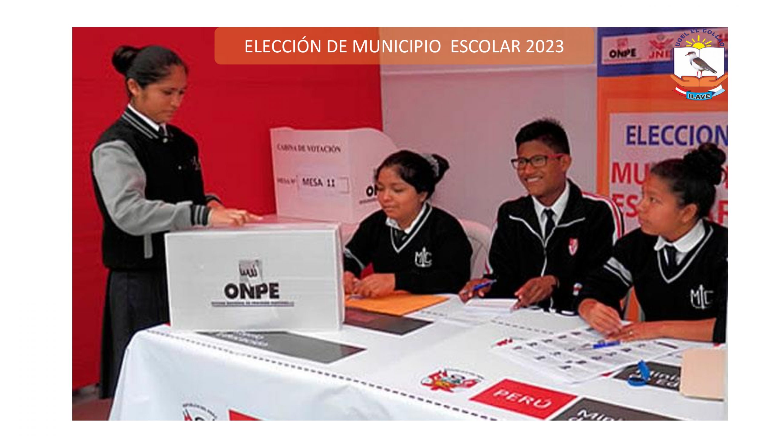 ELECIONES DE MUNICIPIO ESCOLAR PARA EL AÑO 2023