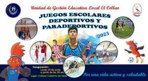 INAUGURACIÓN JUEGOS DEPORTIVOS Y PARADEPORTIVOS – 2023