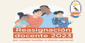 REASIGNACIÓN DOCENTE – 2023 – UGEL EL COLLAO