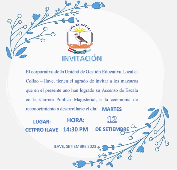 INVITACIÓN