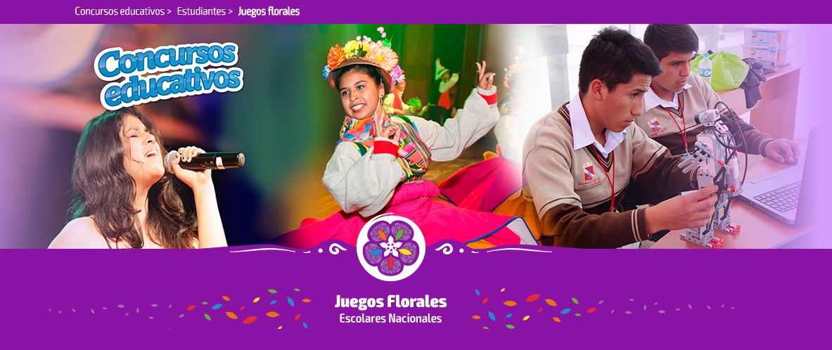 CONVOCA A REUNIÓN Y SORTEO DEL ORDEN DE PRESENTACIÓN DELOS JUEGOS FLORALES ESCOLARES NACIONALES 2023.