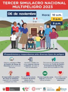 III SIMULACRO NACIONAL MULTIPELIGRO QUE SE DESARROLLARÁ EL 06 DE NOVIEMBRE